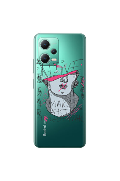 Other Xiaomi Redmi Note 12 Pro 5G Make art Transparent Silicone TPU Θήκη