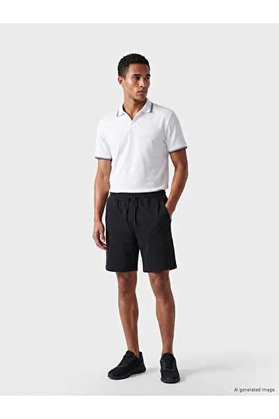 LC Waikiki Nevavm Regular Fit Soft Touch Men's Shorts with Difference
