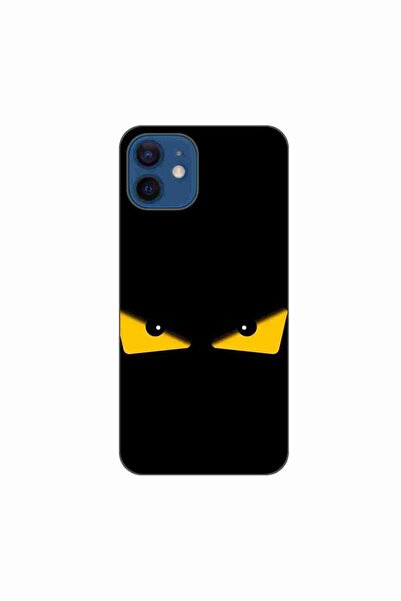 OEM Husa compatibila cu Apple iPhone 12 Silicon Gel Tpu Model Mad Eyes