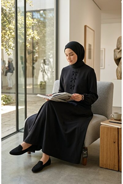 sefamerve بدلة مزدوجة مع تنورة من قماش مزدوج 5721-02 أزرق داكن