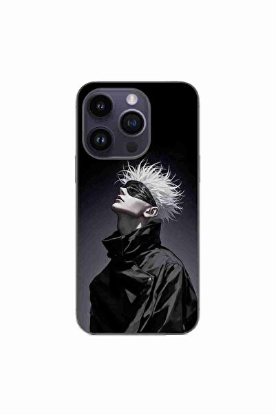 OEM Калъф, съвместим с Apple iPhone 14 Pro, силиконов гел TPU, с шарка Джуджу...