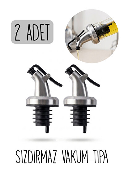 Dolkin Home 2-Pack Leak-Proof Cap Bottle Spout Oil Pot Stopper Silicone Oil P...