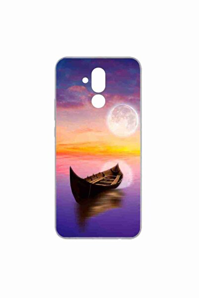 OEM Калъф, съвместим с Huawei Mate 20 Lite, силиконов гел TPU модел  "Лунна с...