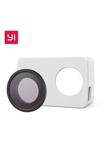 Yi Technology Yi 4K Προστατευτικό Φακού και Δερμάτινη Θήκη - Λευκό