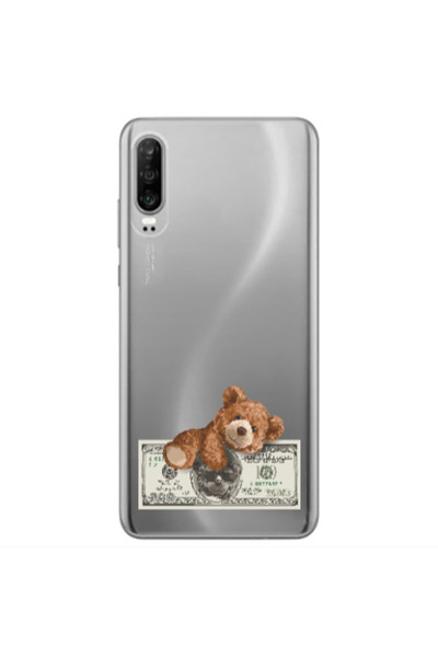 Other Huawei P30 Money Style Transparent Silicone TPU Θήκη