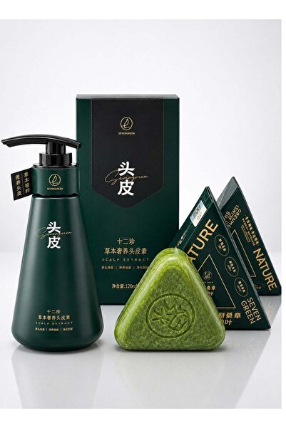 Seven SevenGreen Integrated Hair and Scalp Care Set 3 Pieces