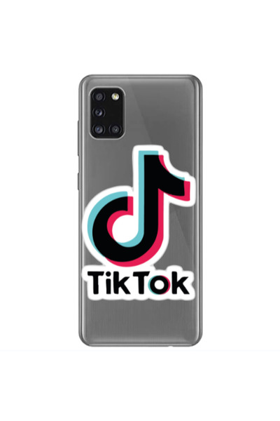 Other Samsung A31 Tik Tok Transparent Silicone TPU Θήκη