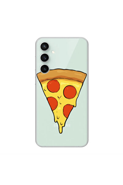 Other Samsung S24 Pizza Slice Transparent Silicone TPU Θήκη
