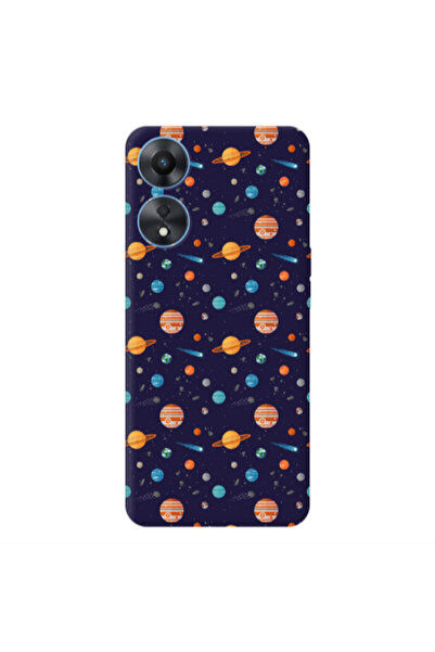 Other Oppo A 98 Planets Transparent Silicone TPU Θήκη