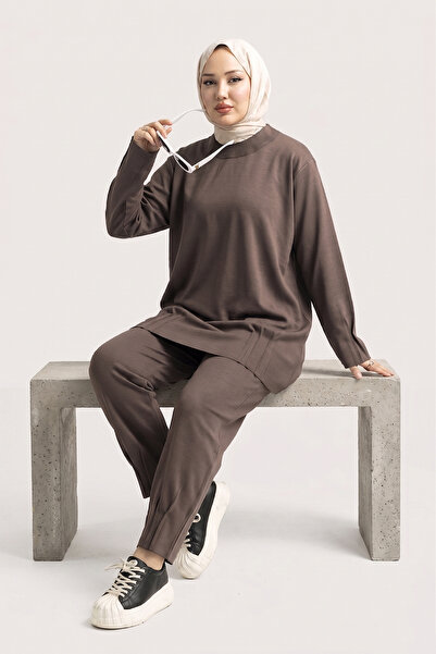 Suede Style 6484 - Set casual elegant și confortabil din țesătură modal pentr...