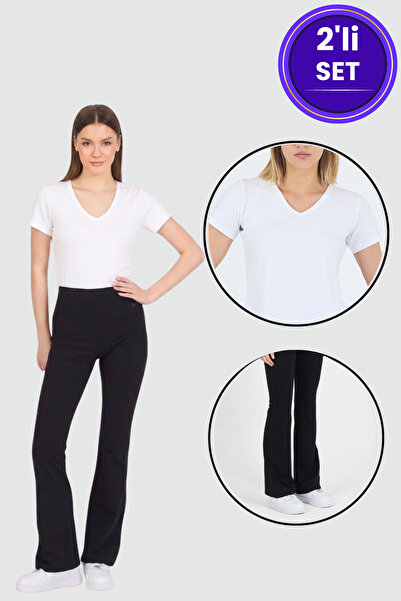 Fronde Breathwear Fiona and Victoria |   Yüksel Bel Bamboo Spanish Flare Legg...