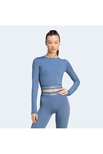 adidas Q1 Hyg Ls Kadın Spor T-shirt KQ8297