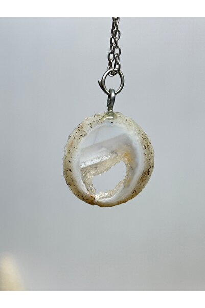 gemsartdeco Agate Natural Stone Necklace