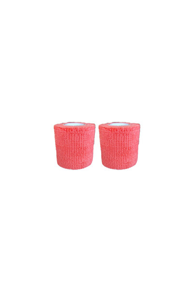 Nextone 2'li Renkli Coban Bandajı 5 cm x 4.5 m - Kendinden Yapışkanlı Kohesif Sargı Bezi Sporcu Ve Evcil Hayvan Bandı