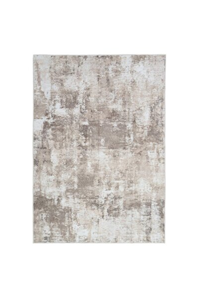 OEM Covor modern, 140x200cm, Antiderapant, Maro, Poliester, Ușor de curățat, ...