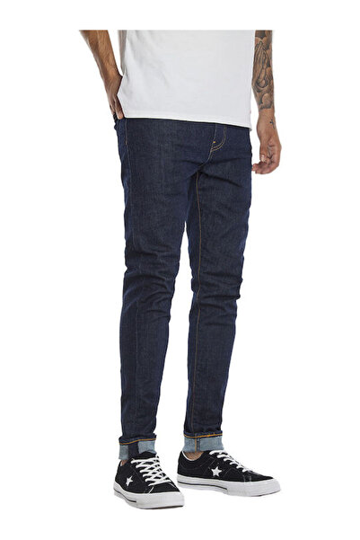 Levi's 512 ™   ΛΕΠΤΟ ΚΩΝΙΚΟ ΣΚΟΥΡΟ ΙΝΔΙΓΚΟ - ΕΠΙΠΕΔΟ ΦΙΝΙΡΙΣΜΑ