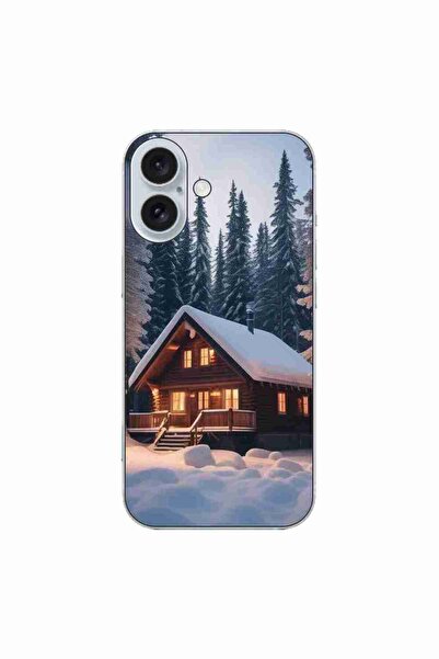 OEM Case compatible with Apple iPhone 16 Silicone Gel Tpu Pattern Landscape W...