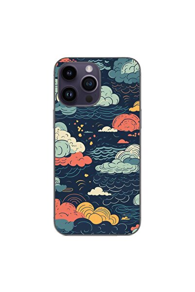 OEM Husa compatibila cu Apple iPhone 14 Pro Max Silicon Gel Tpu Model Mystic ...
