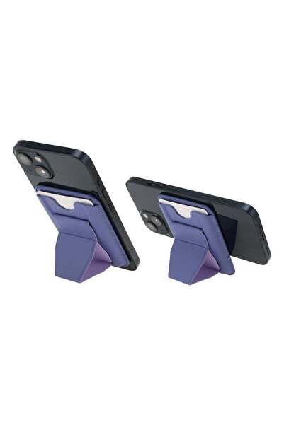 GENERAL Premium Magnetic Phone Card Holder Wallet with Adjustable Stand – Sli...