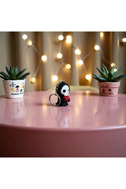 ps3d 3D Baskı Reaper Anahtarlık 4.5cm | Örgü Dokulu PLA Malzeme | Tek Renk | ...