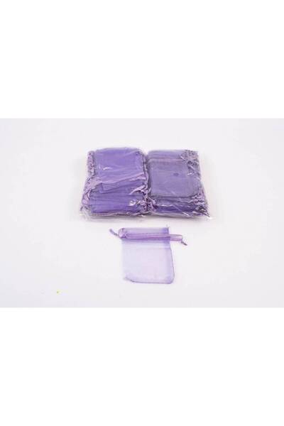 OEM Saculeti Organza Dreptunghiulari Mov 7cm/9cm 100/set