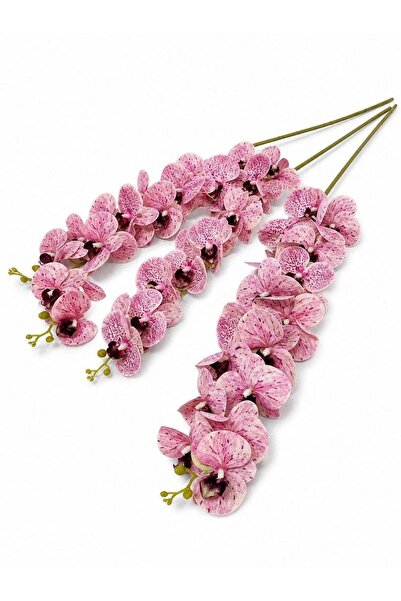 OEM Orhidee artificiala 15 flori 39 Roz