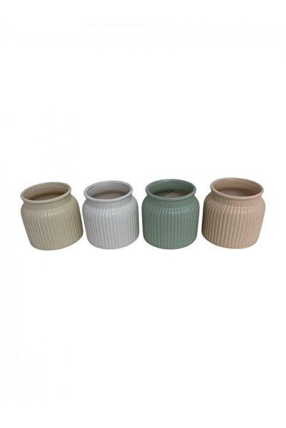 OEM Ceramic Jar Shaped Pots 8/ Top Bottom Set