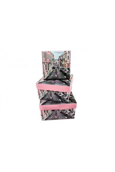 OEM Cutii Carton Patrate Bicicleta 3/Set