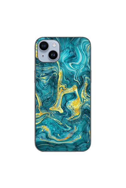 OEM Husa compatibila cu Apple iPhone 15 Plus Silicon Gel Tpu Model Abstract G...