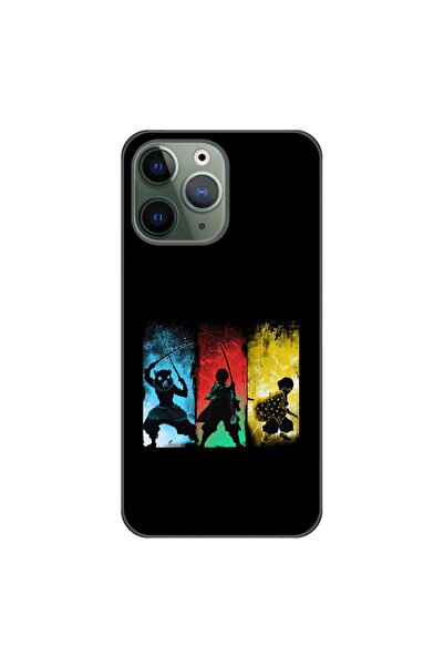 OEM Husa compatibila cu Apple iPhone 11 Pro Silicon Gel Tpu Model Demon Slaye...