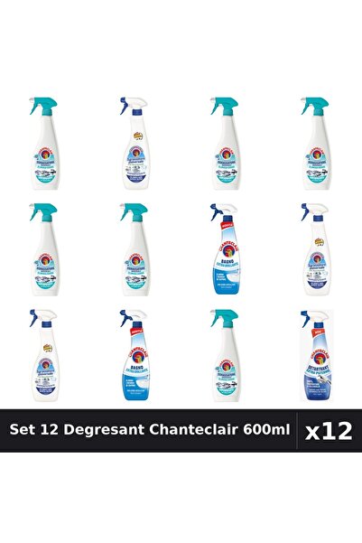 Chanteclair Set 12 Degresant Universal 600ml - Anti-Miros, Bicarbonat, Extra ...