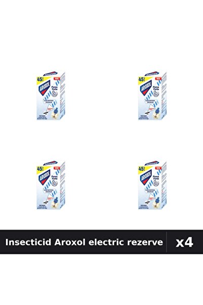 Aroxol Set 4 Aparat Electric & Rezerve Insecticid - Anti Insecte Casa