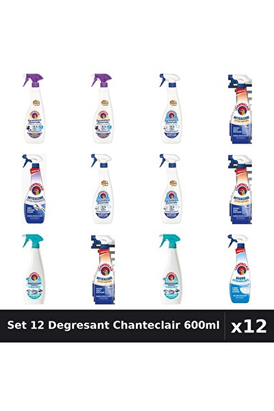 Chanteclair Set 12 Degresant Universal 600ml - Anti-Miros, Bicarbonat, Extra ...