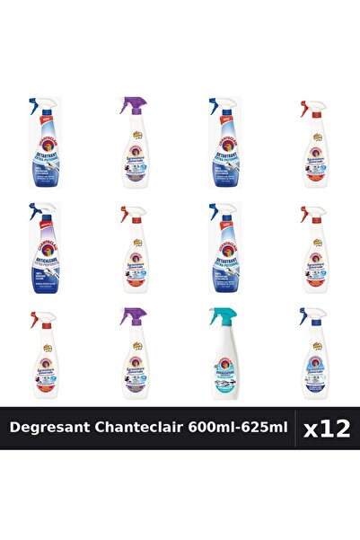 Chanteclair Set 12 Degresant Universal 600ml-625ml - 6 Arome, Lavanda, Marsil...
