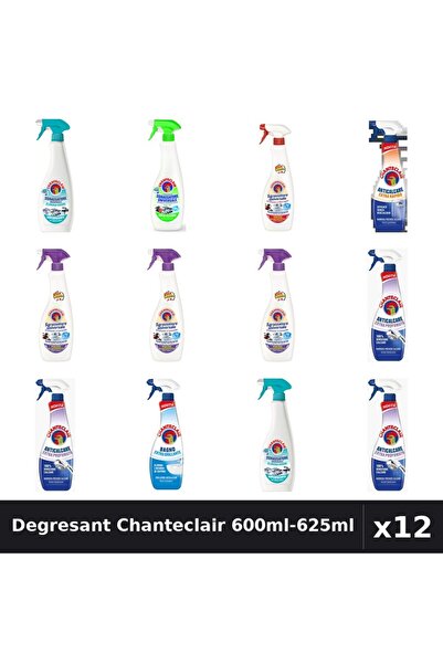 Chanteclair Set 12 Degresant Universal 600ml-625ml - Lavanda, Lamaie, Marsili...