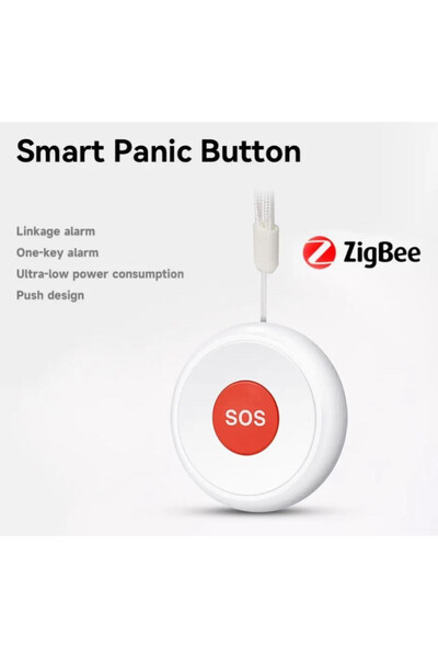 UnderShop Buton de panică, SOS, Urgență, ZigBee, Dispozitiv de protecție pers...