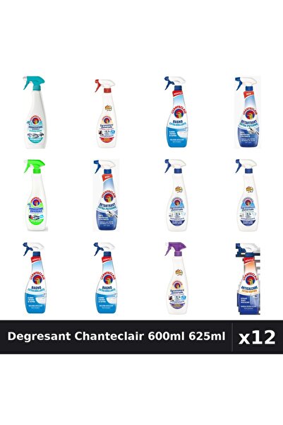 Chanteclair Set 12 Degresant Universal 600ml - 625ml - 8 Arome Asortate