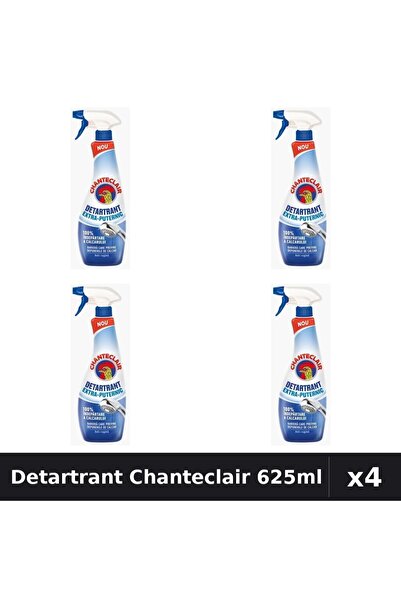 Chanteclair Set 4 Detartrant Extra Puternic 625ml - Curatenie Eficienta