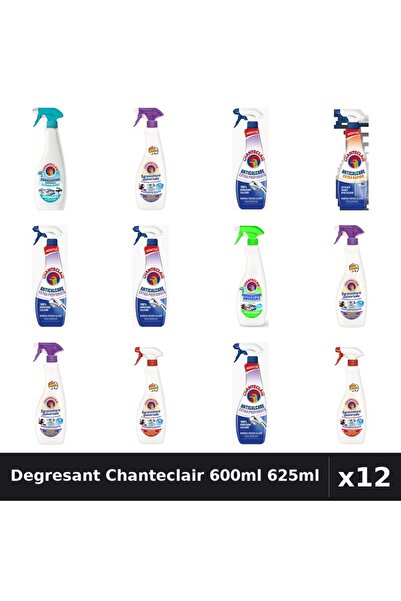 Chanteclair Set 12 Degresant Universal 600ml 625ml - Marsilia, Lavanda, Lămâi...