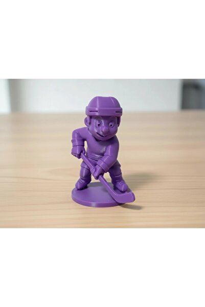 OEM Hockey Player Figurine Cartoon Style Sports Decor