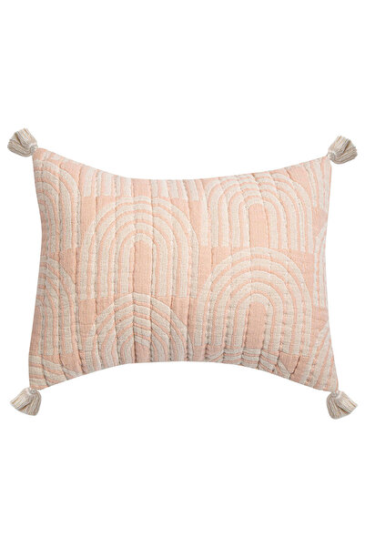 Crane Baby - Jacquard Pillow Cover Rainbow
