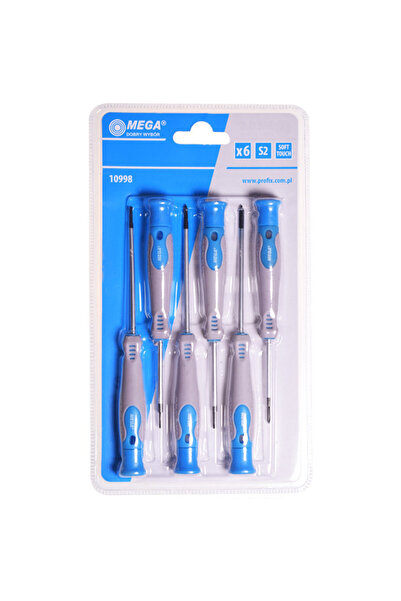 MEGA SET SURUBELNITE PRECIZIE CR-VA MANER SOFT-TOUCH - 6P.