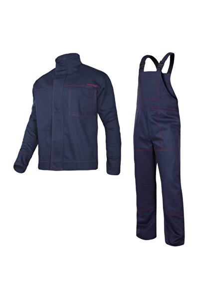 Lahti Pro Welding suit with reinforced cuffs - 2xl/h-188/c-112/w-100