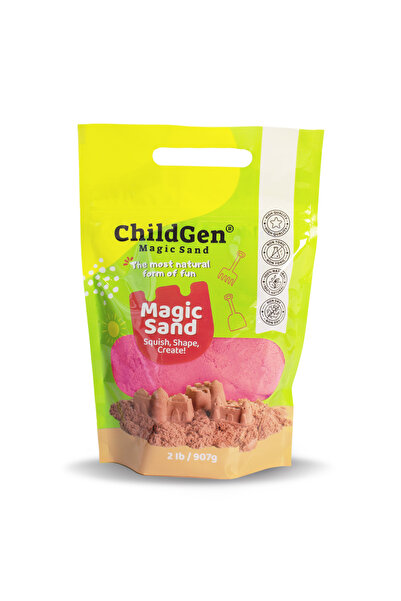 ChildGen MAGIC SAND - 907 GR - REFILL PACK -RED