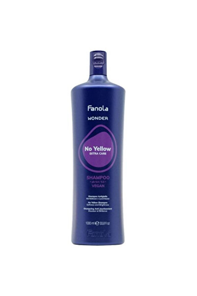 Fanola Sampon Impotriva Tonurilor Galbene - Wonder No Yellow Shampoo, 1000 ml