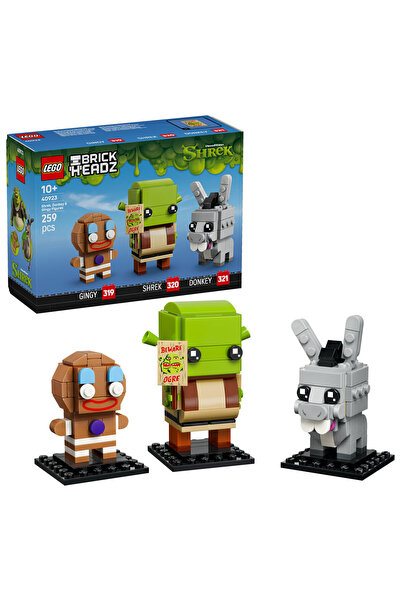 LEGO Shrek, Donkey, and Puss in Boots Figures