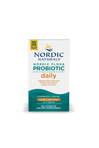 Nordic Naturals Nordic Flora Probiotic Daily 12 Billion CFU 60 Capsule -