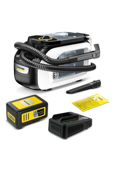 Karcher SE 3-18 Compact Home Battery Injection-Extraction Washer, 184W, 18V
