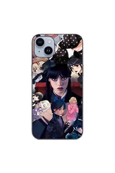 OEM Case compatible with Apple iPhone 14 Plus Silicone Gel Tpu Pattern Collag...