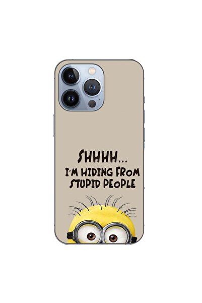 OEM Θήκη συμβατή με Apple iPhone 13 Pro από Σιλικόνη Gel TPU με σχέδιο Μίνιον...